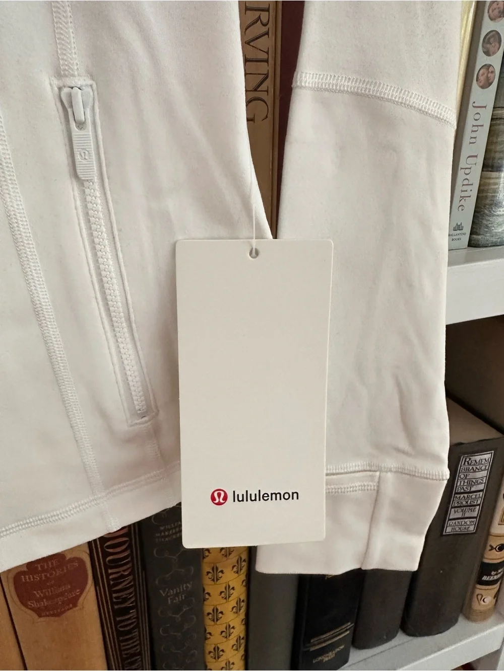 NWT - Lululemon athletica Define Luon White Zip-Up Jacket - Women